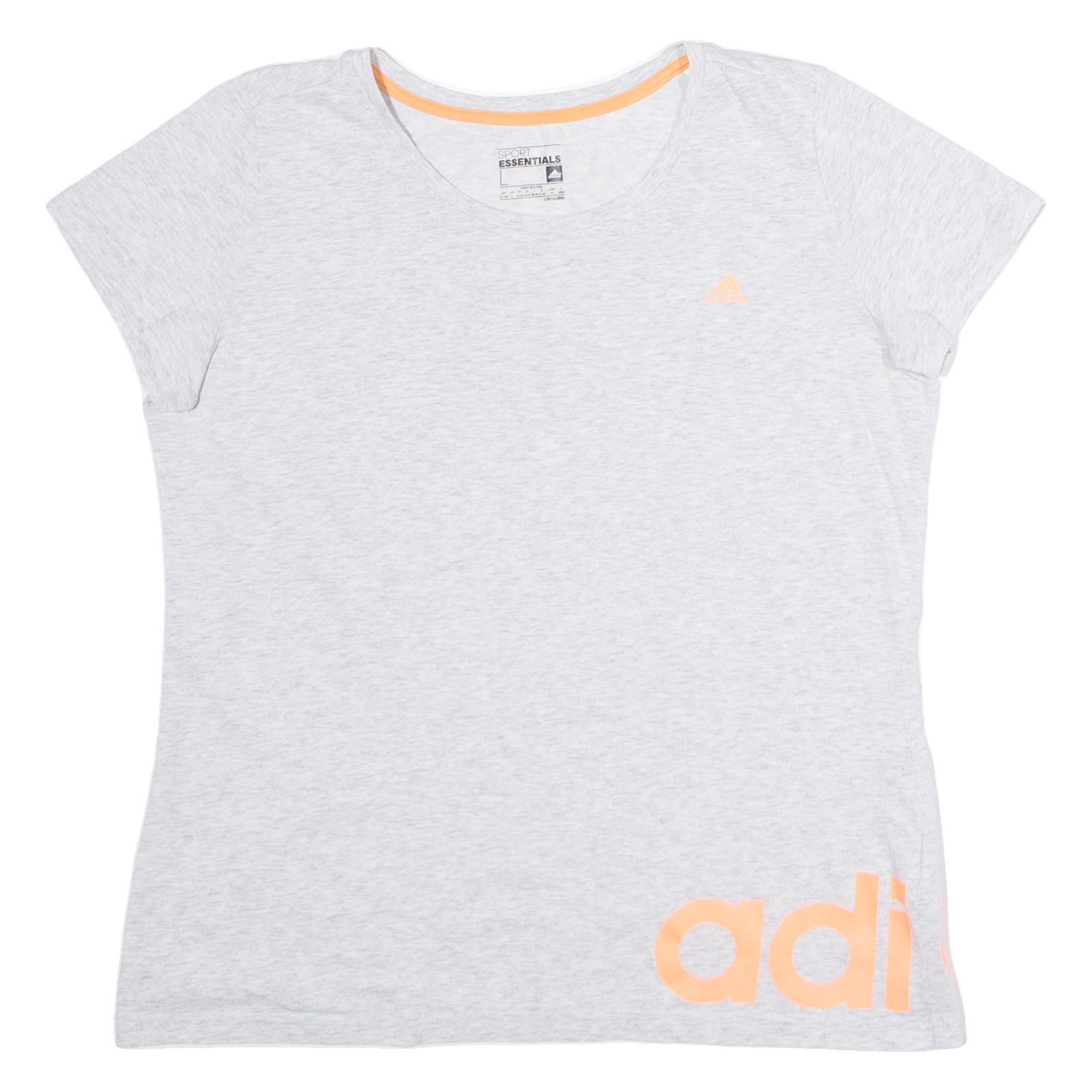 Buy ADIDAS Womens T-Shirt Grey L Refurbished - $15.59 ADIDAS Womens T-Shirt Grey L Refurbished - N/A refurbished available on Cerqular