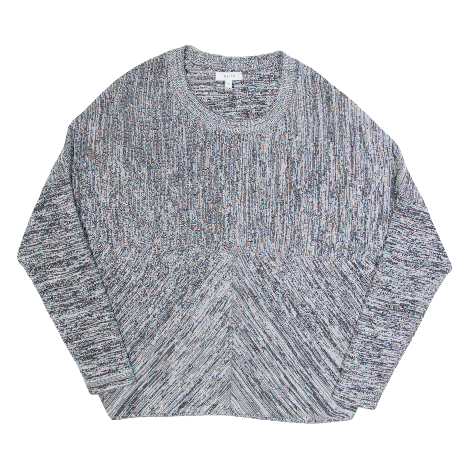 REISS Womens Top Black Long Sleeve XS Refurbished - N/A refurbished available on Cerqular