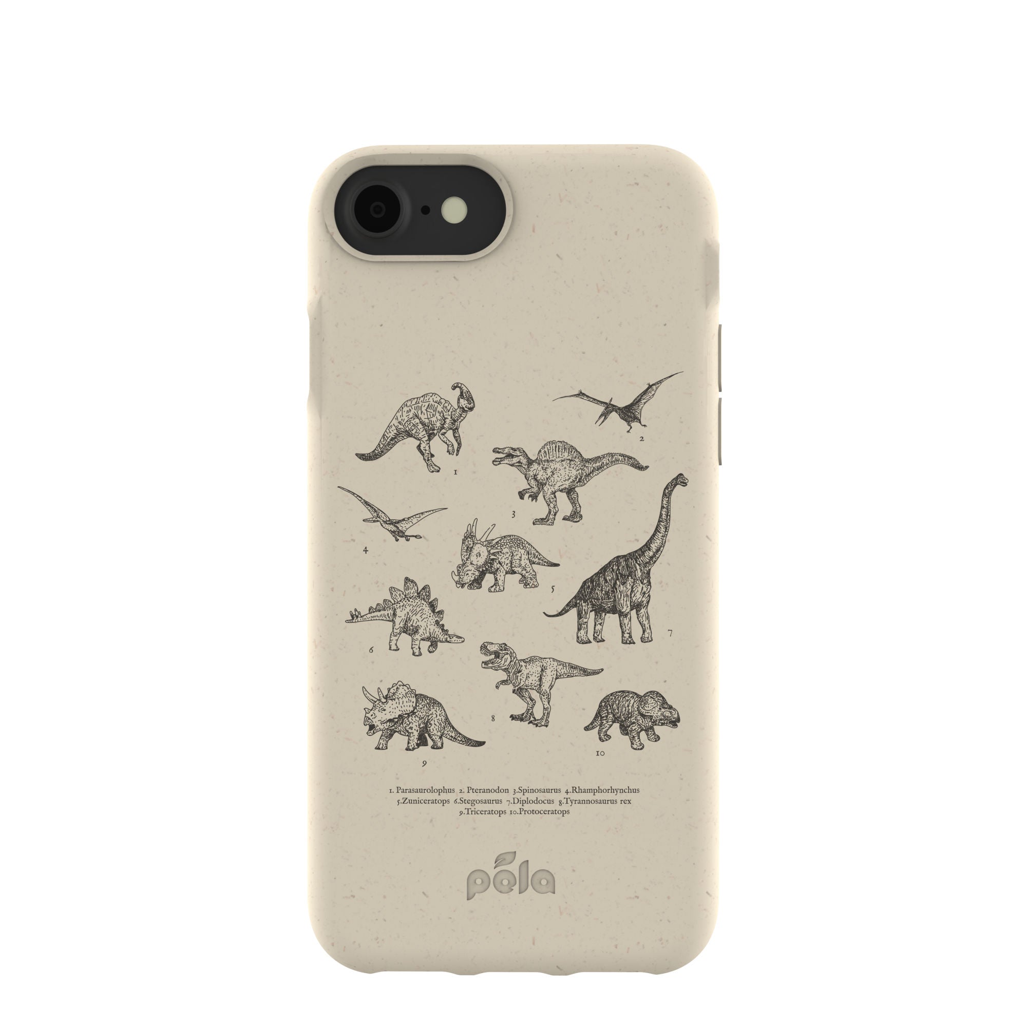 London Fog Dinosaurology iPhone 6/6s/7/8/SE Case Refurbished - Pela Case refurbished available on Cerqular