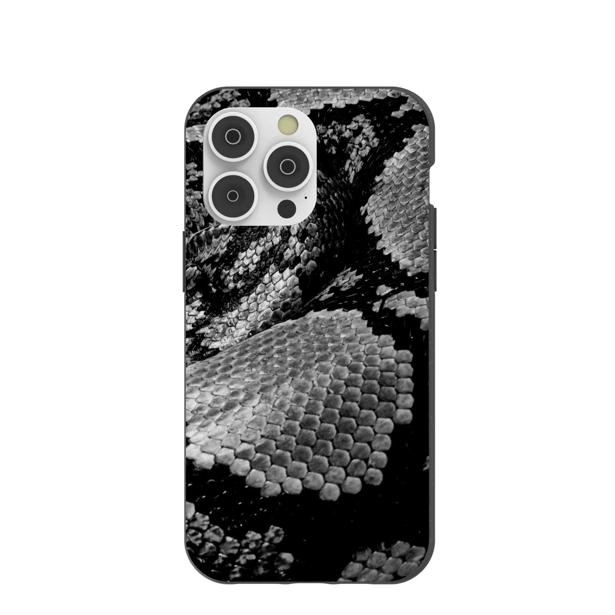 Black Snake Scale iPhone 14 Pro Max Case Refurbished - Pela Case refurbished available on Cerqular