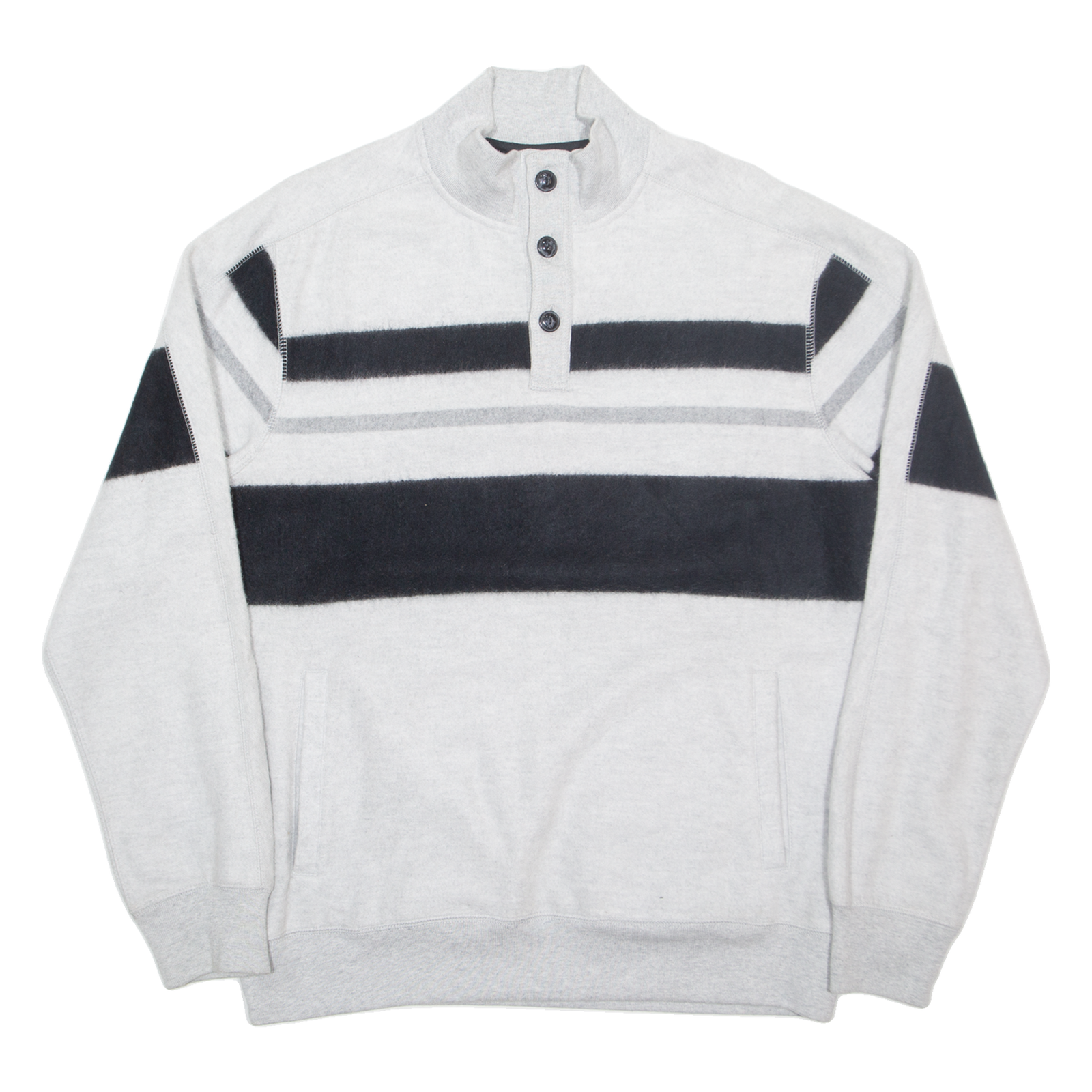 Buy CHAPS Mens Sweatshirt Grey Button Neck L Refurbished - $27.29 CHAPS Mens Sweatshirt Grey Button Neck L Refurbished - N/A refurbished available on Cerqular