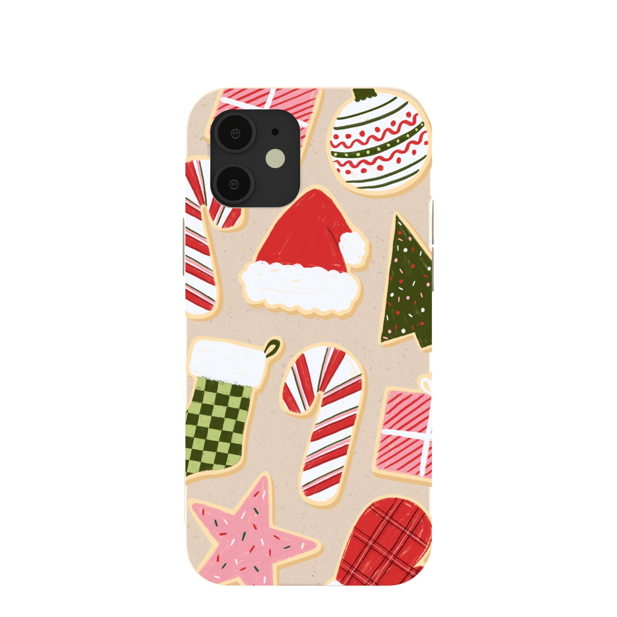 Seashell Festive Cookies iPhone 12/ iPhone 12 Pro Case Refurbished - Pela Case refurbished available on Cerqular