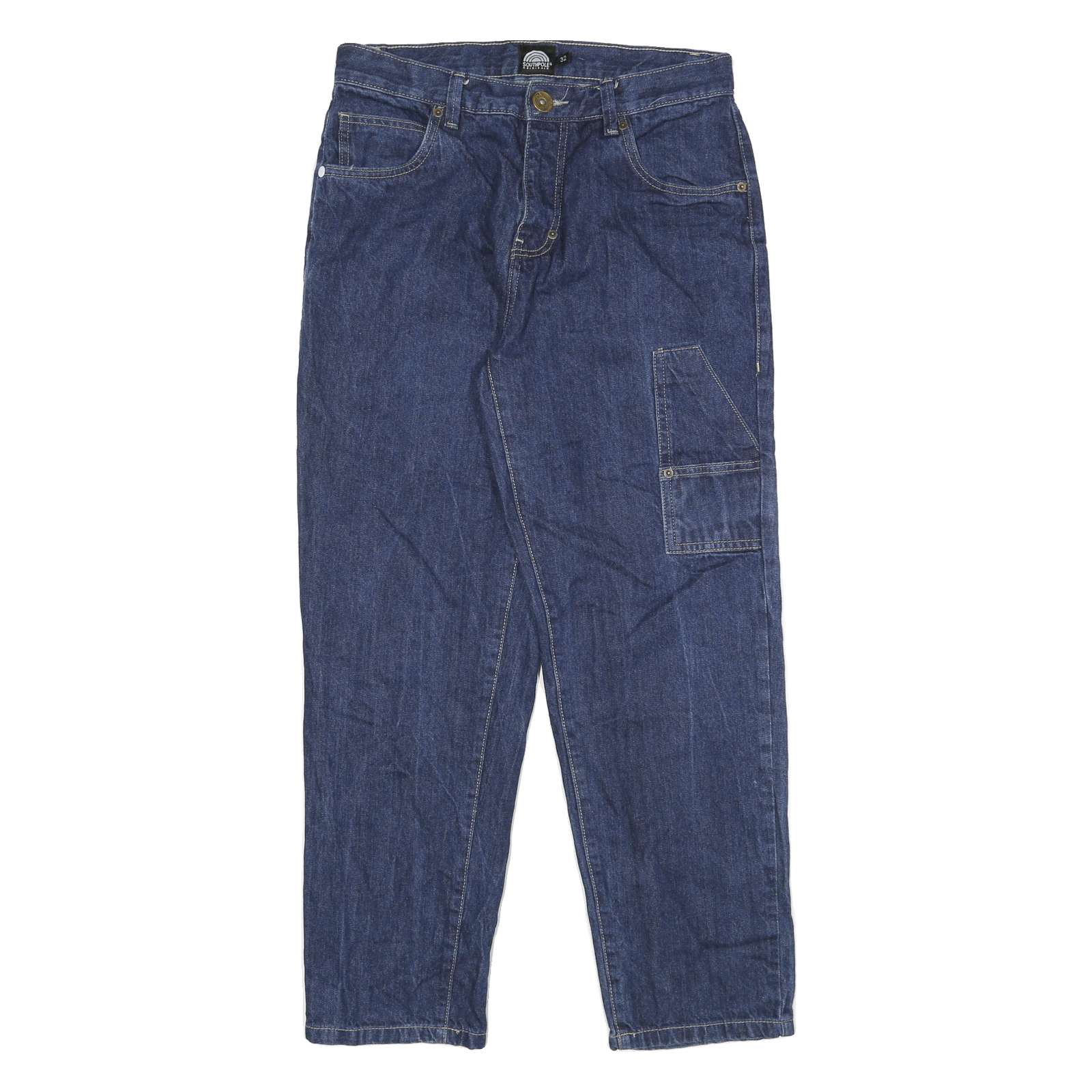 Buy SOUTHPOLE Womens Relaxed Denim Blue Jeans W32 L28 Casual Cotton Zip Pockets Refurbished - $67.59 SOUTHPOLE Womens Relaxed Denim Blue Jeans W32 L28 Casual Cotton Zip Pockets Refurbished - N/A refurbished available on Cerqular