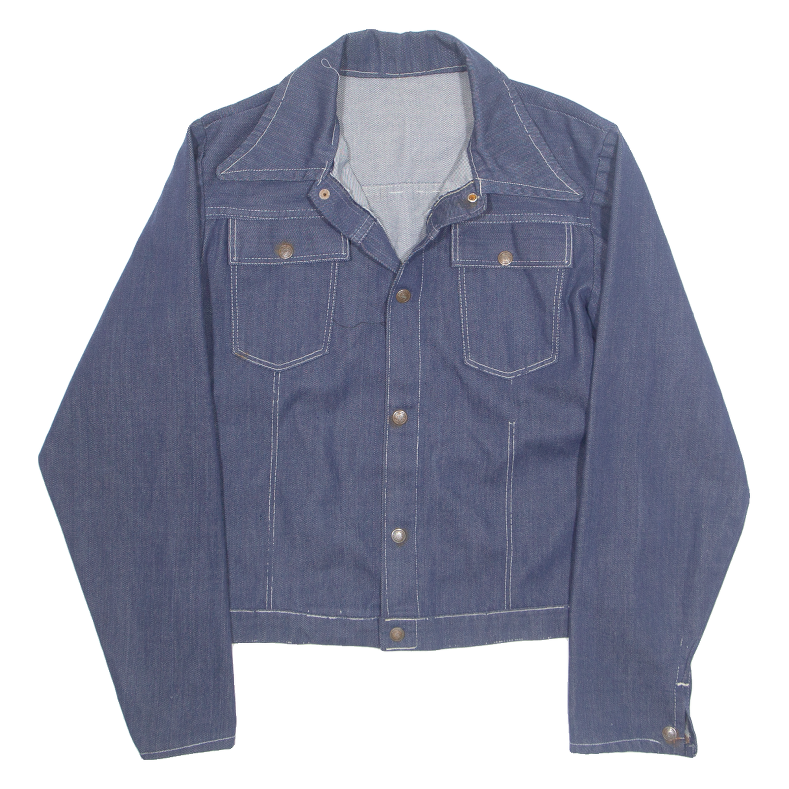 Mens Denim Jacket Blue 90s L Refurbished - N/A refurbished available on Cerqular