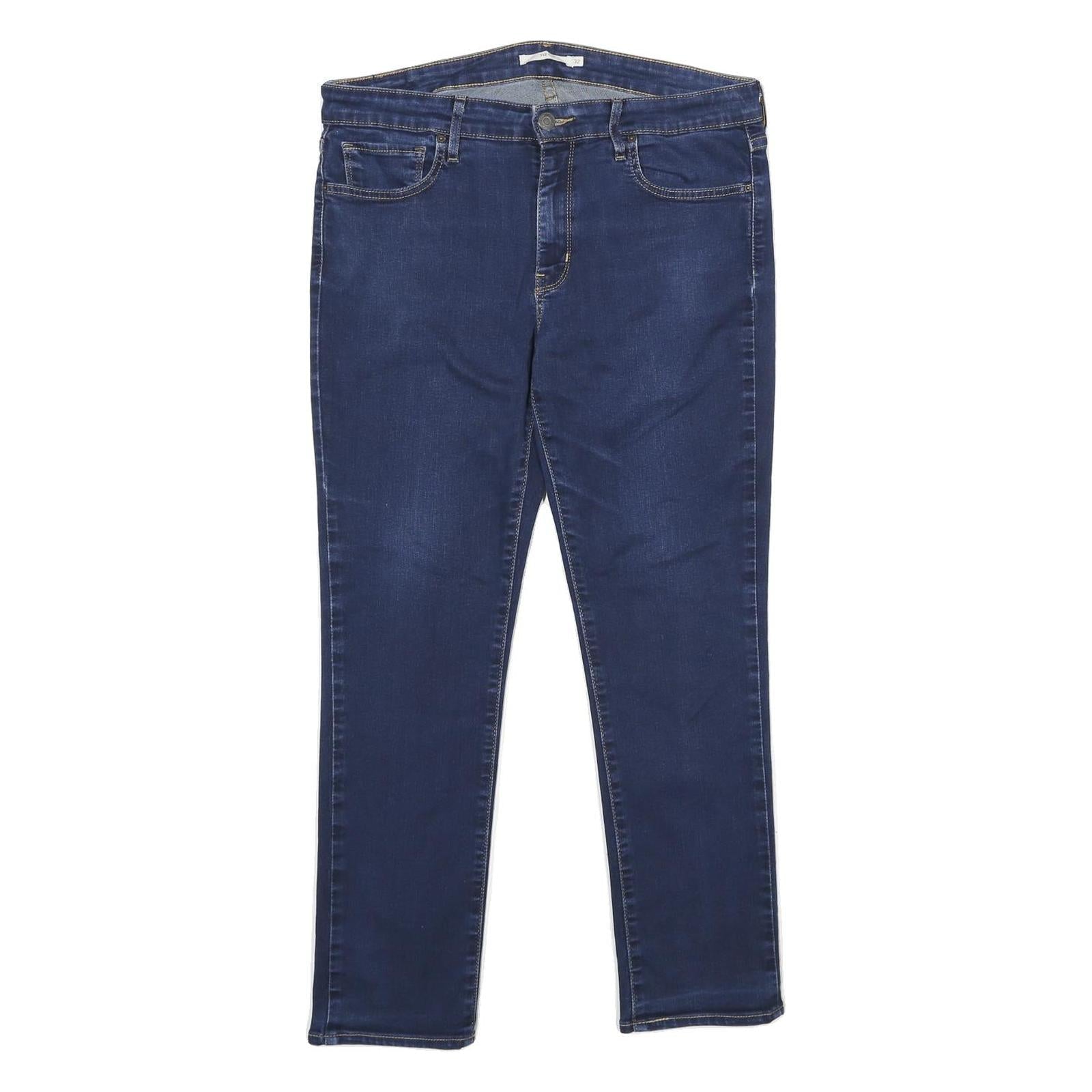 LEVI'S 712 Slim Womens Jeans Blue Slim Skinny Denim Medium W32 L28 Stylish Refurbished - N/A refurbished available on Cerqular