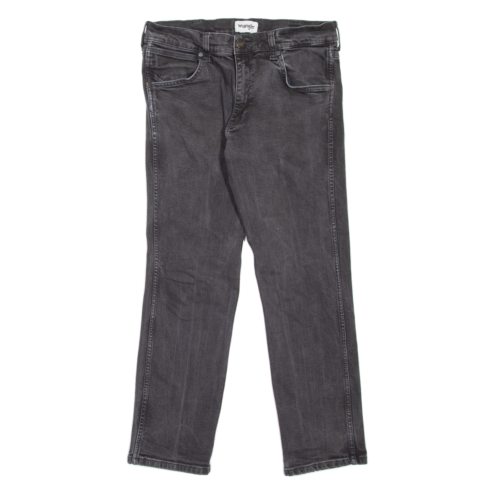 WRANGLER Greensboro Mens Jeans Black Slim Straight W30 L27 Refurbished - N/A refurbished available on Cerqular