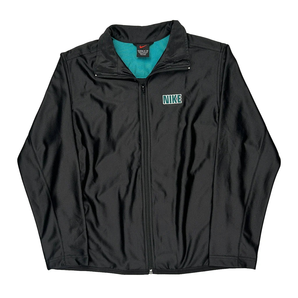 Buy Age 12-13 Nike Track Jacket - Small Black Polyester Refurbished - $23.44 Age 12-13 Nike Track Jacket - Small Black Polyester Refurbished - Thrifted (note: this is a term often used to describe second- refurbished available on Cerqular