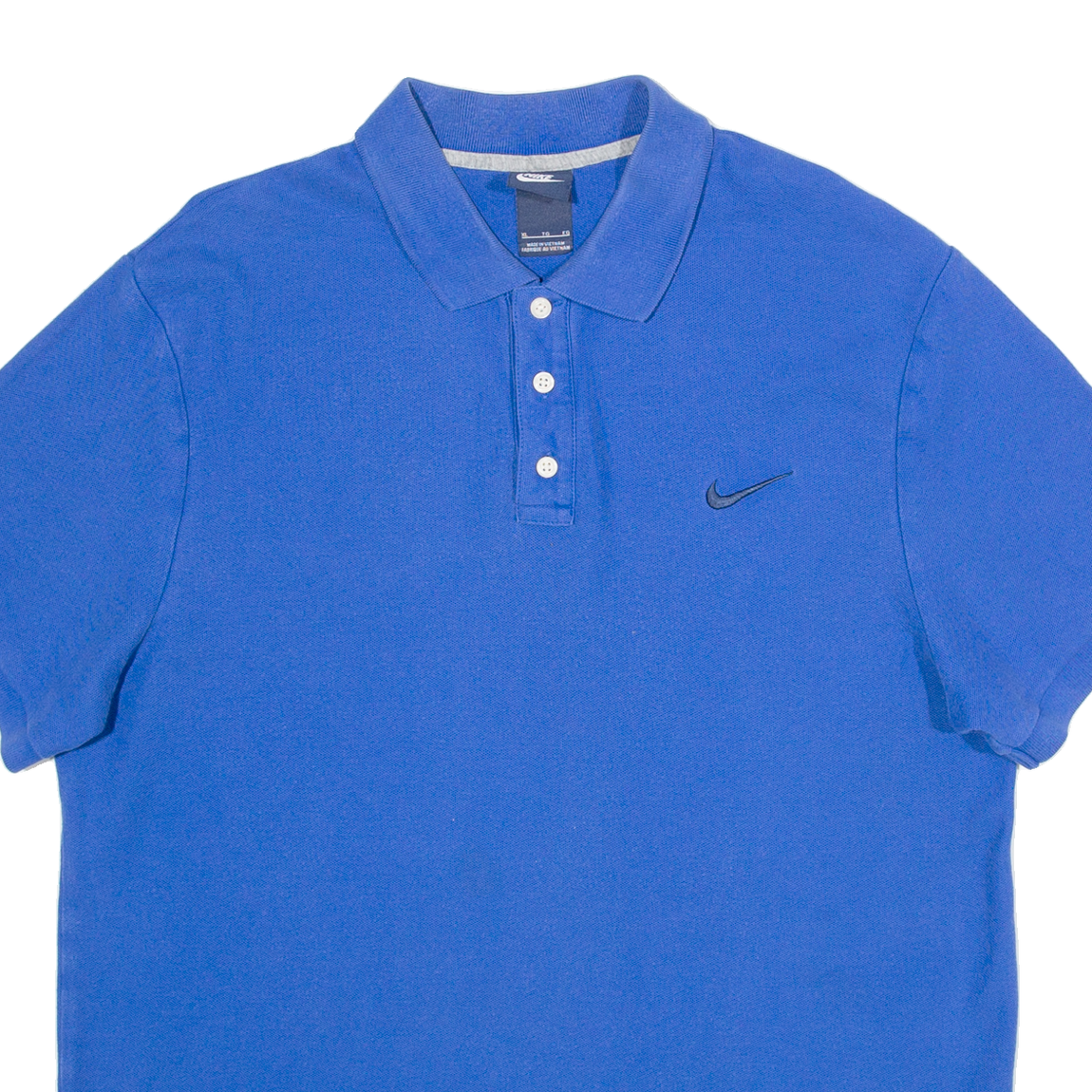Buy NIKE Mens Polo Shirt Blue XL Refurbished - $14.03 NIKE Mens Polo Shirt Blue XL Refurbished - N/A refurbished available on Cerqular