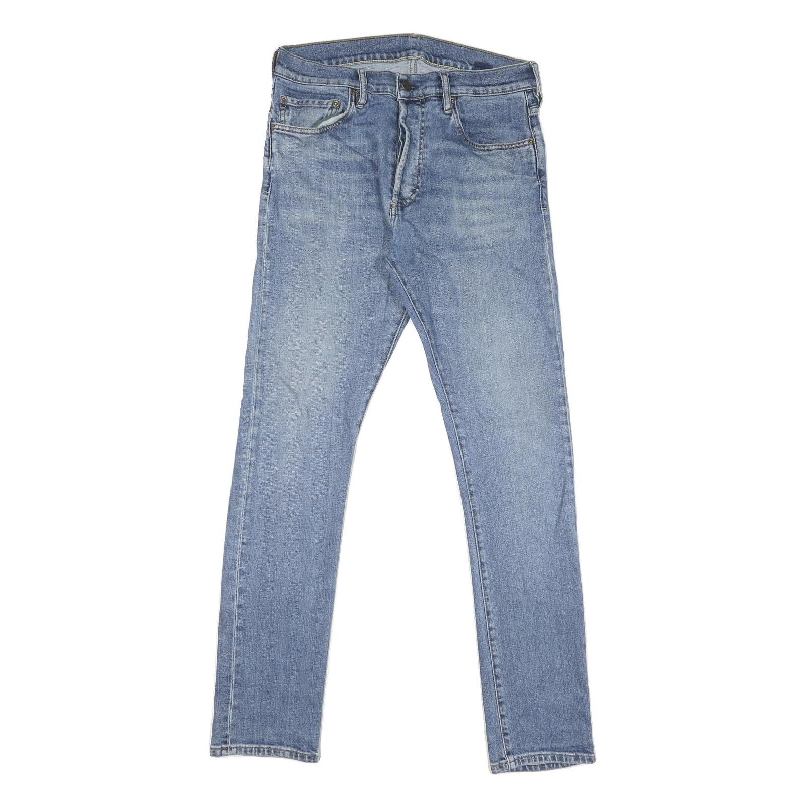 CARHARTT Mens Regular Fit Blue Denim Jeans Button W31 L32 Classic Style Casual Refurbished - N/A refurbished available on Cerqular