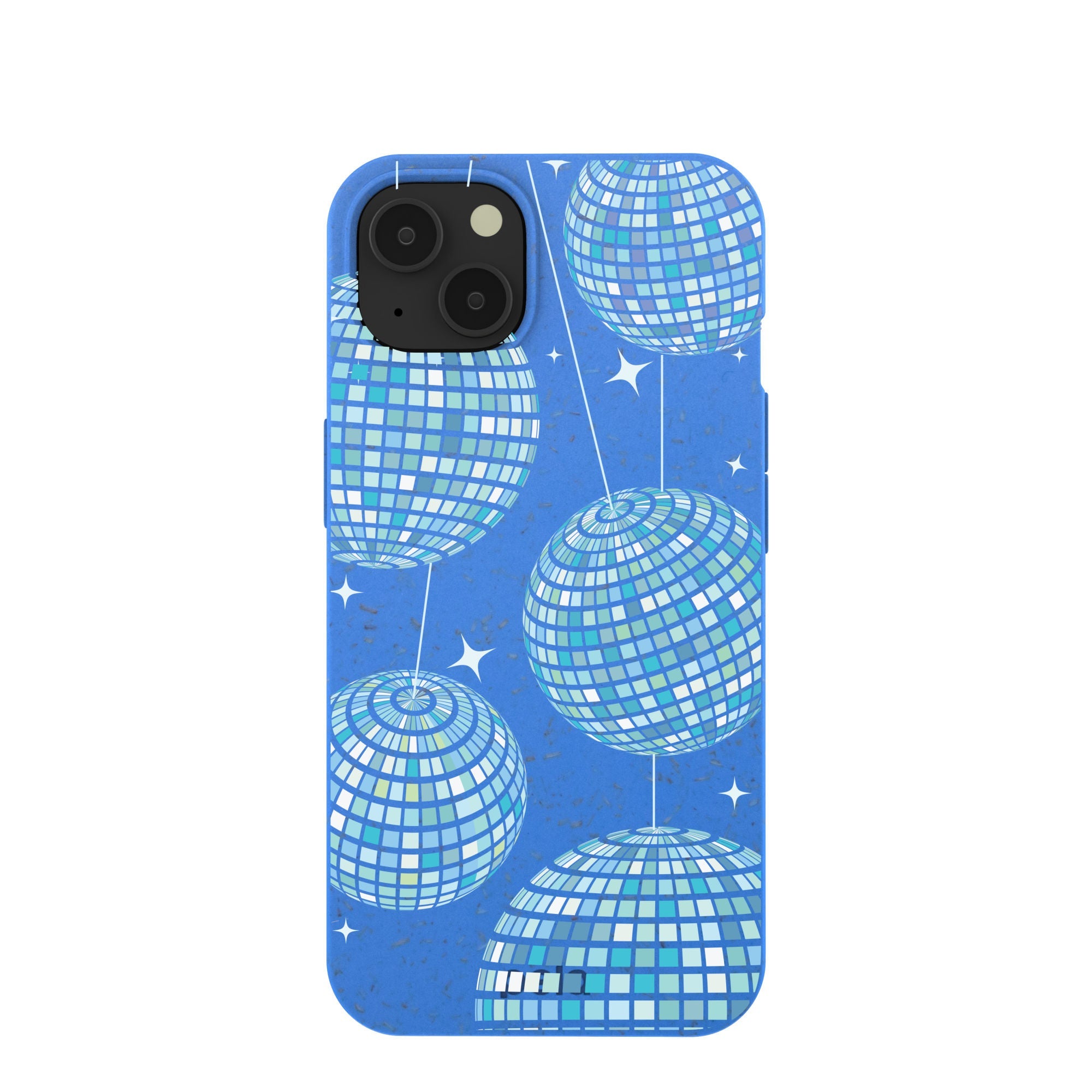 Electric Blue Blue Groove iPhone 13 Case Refurbished - Pela Case refurbished available on Cerqular