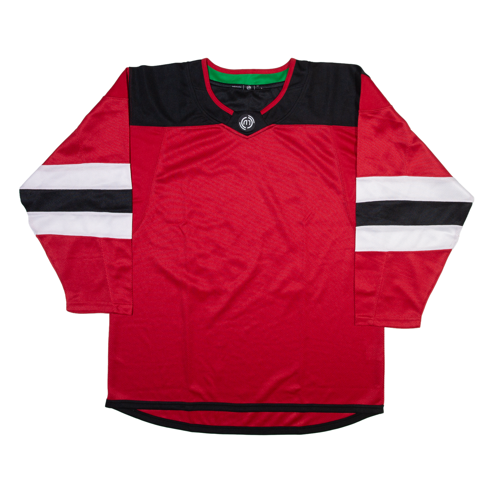 HOCKEY MONKEY Mens Jersey Red Long Sleeve L Refurbished - N/A refurbished available on Cerqular