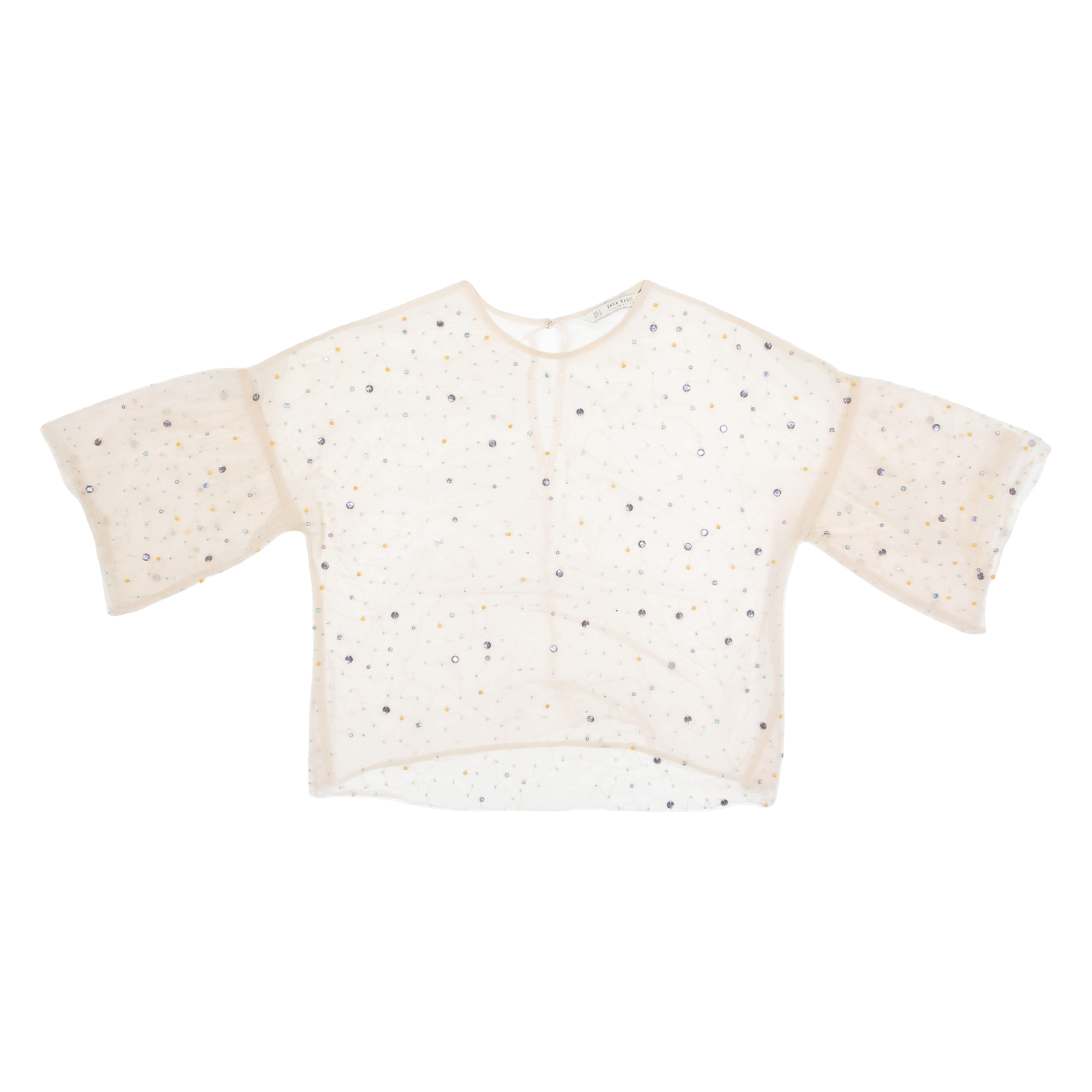 Buy ZARA Sheer Womens Top Beige S Refurbished - $16.89 ZARA Sheer Womens Top Beige S Refurbished - N/A refurbished available on Cerqular