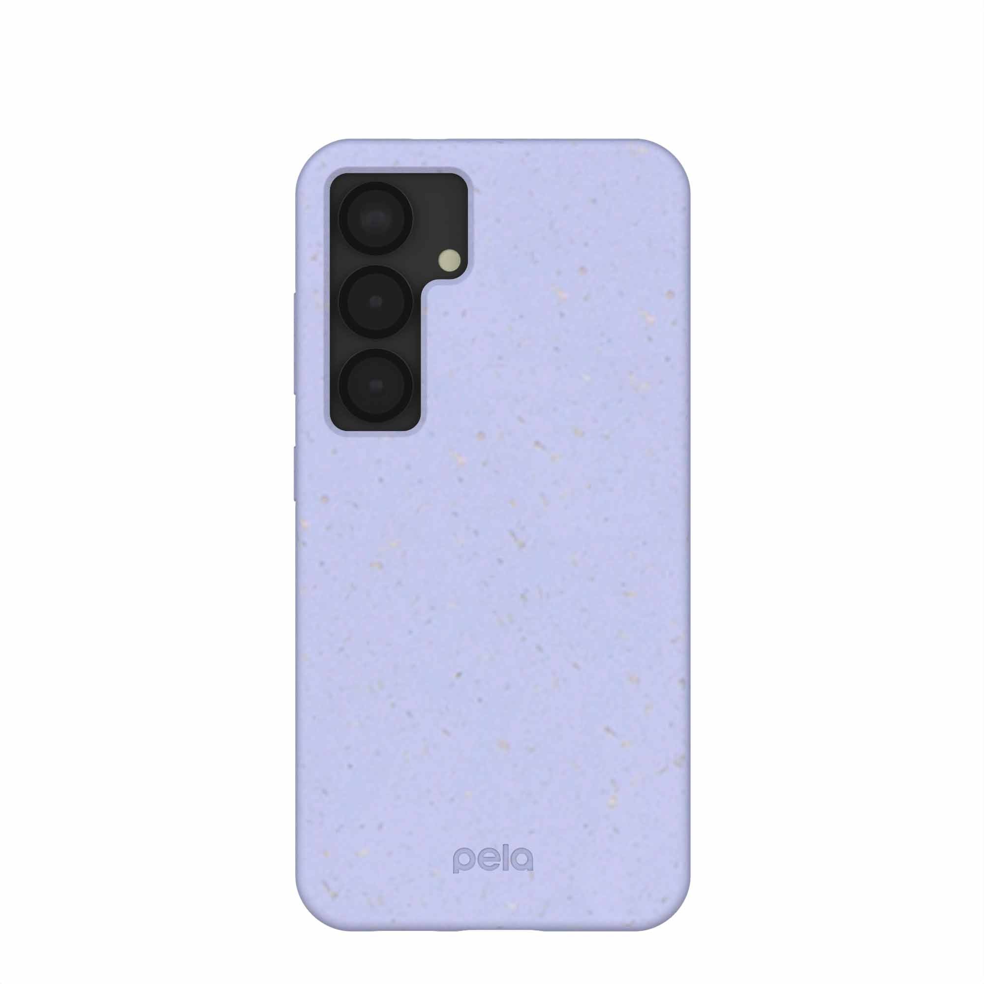 Lavender Samsung S25 Phone Case Refurbished - Pela Case refurbished available on Cerqular
