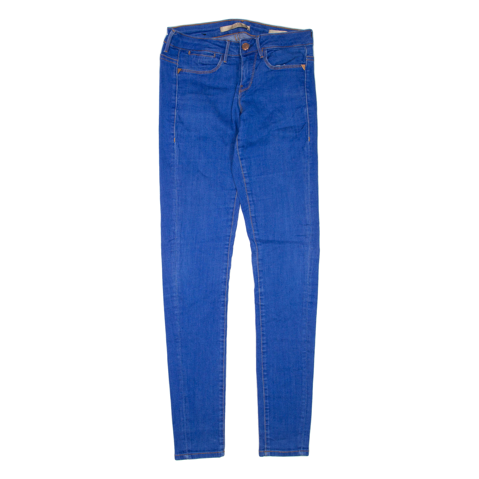 GUESS Womens Jeans Blue Regular Jegging W28 L33 Refurbished - N/A refurbished available on Cerqular