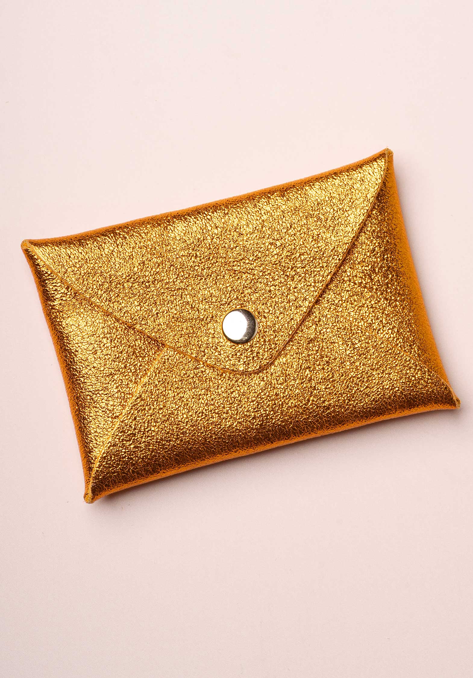 Pouch Origami Porte Ca Gold | Color: GOLD | Size: U Refurbished - Rue Madame is a known brand, and the standardized name is " refurbished available on Cerqular