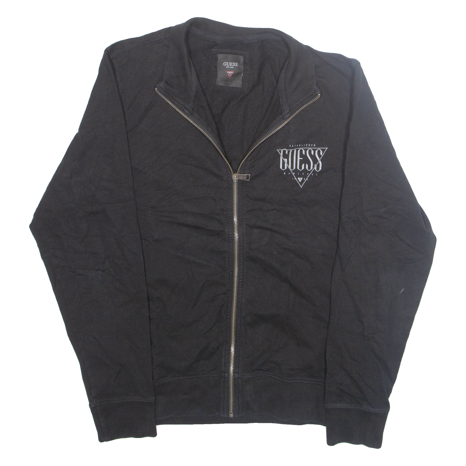 GUESS Mens Jacket Black M Refurbished - N/A refurbished available on Cerqular