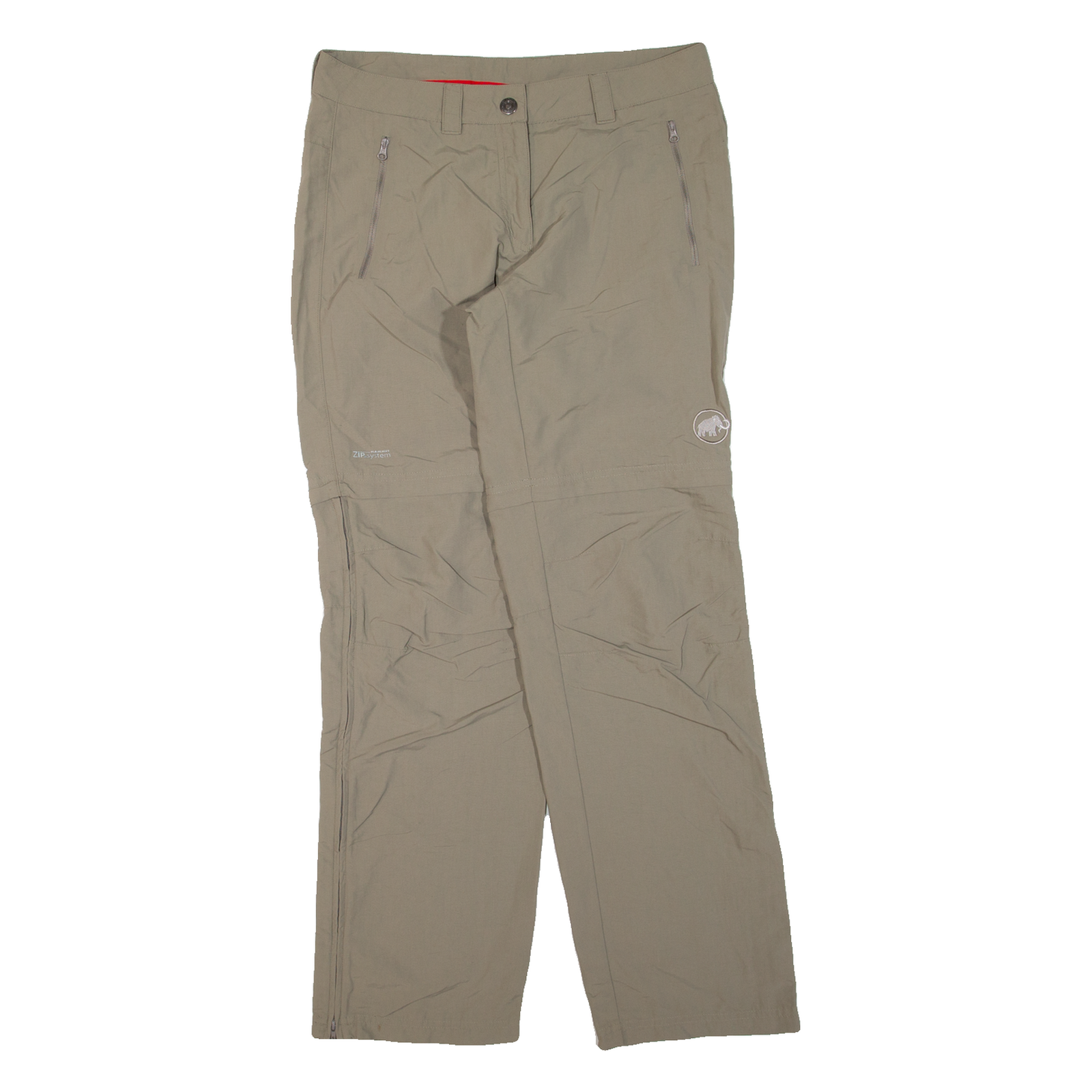 MAMMUT Outdoor Womens Trousers Beige Regular Straight W32 L32 Refurbished - N/A refurbished available on Cerqular