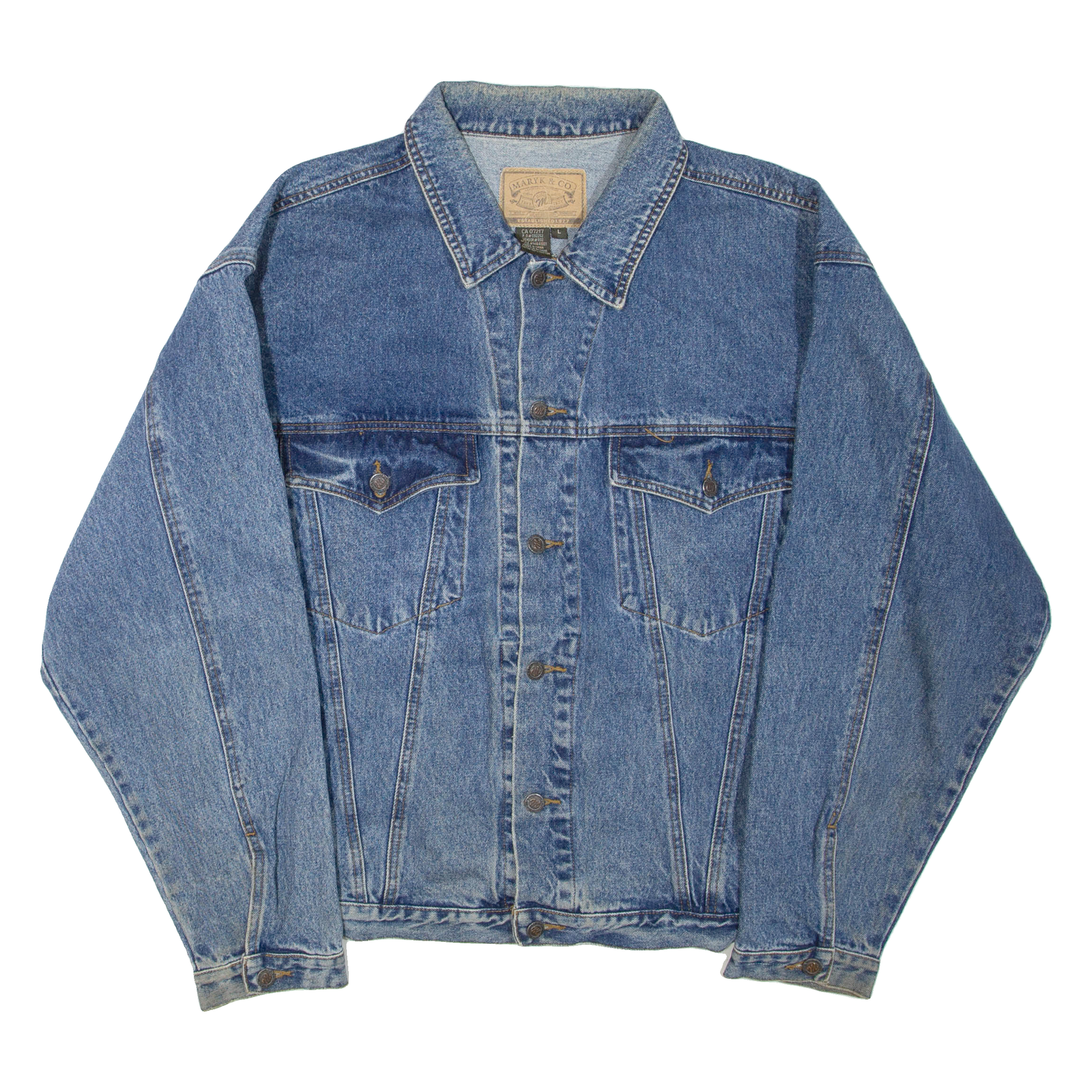 Buy MARYK & CO Mens Denim Jacket Blue L Refurbished - $44.19 MARYK & CO Mens Denim Jacket Blue L Refurbished - N/A refurbished available on Cerqular