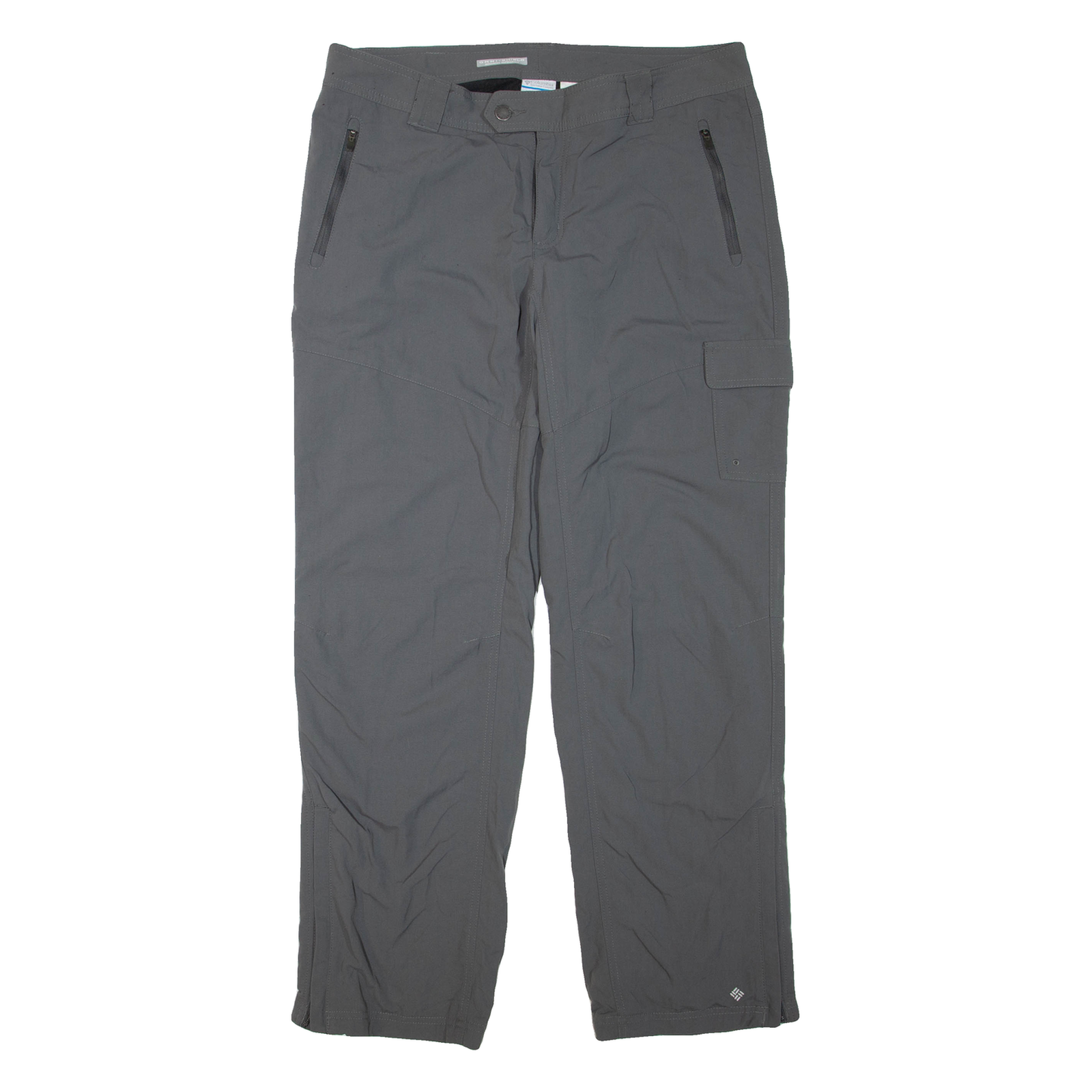 COLUMBIA Outdoor Womens Trousers Grey Regular Straight W36 L32 Refurbished - N/A refurbished available on Cerqular