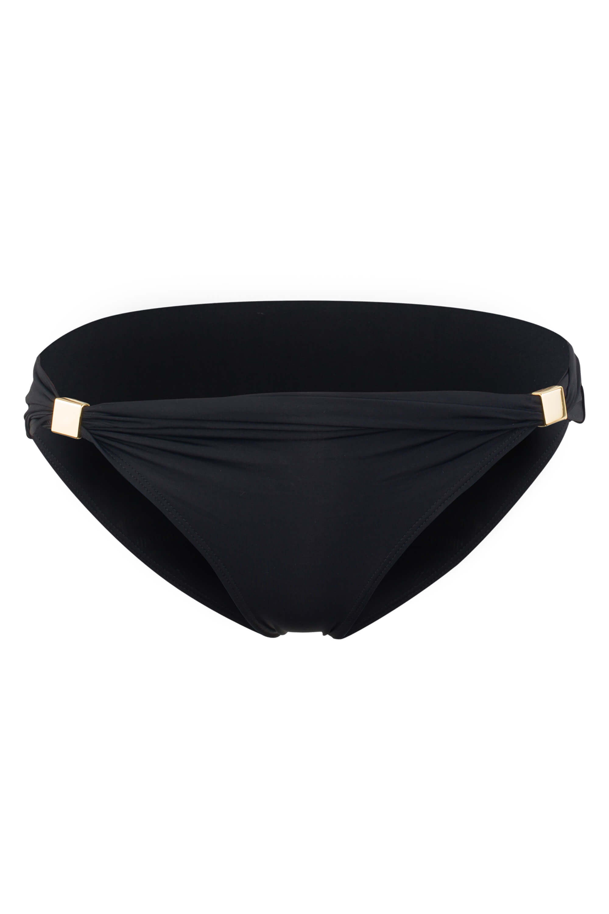 Nina Classic Brief Bikini Bottom Black | Size: Large Refurbished - Sauipe Swim refurbished available on Cerqular