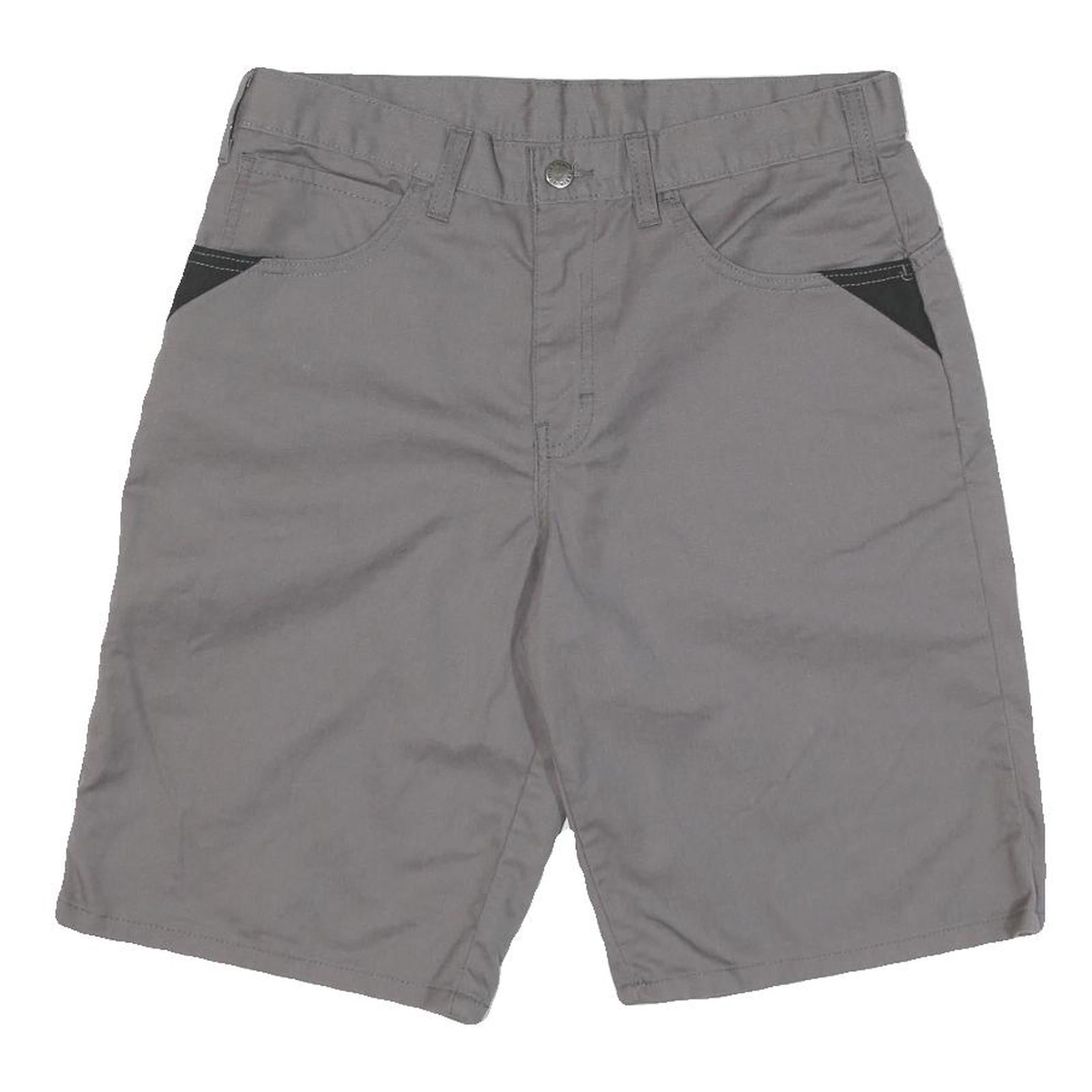 DICKIES Mens Shorts Grey Casual M W32 Cotton Blend Utility Workwear Refurbished - N/A refurbished available on Cerqular