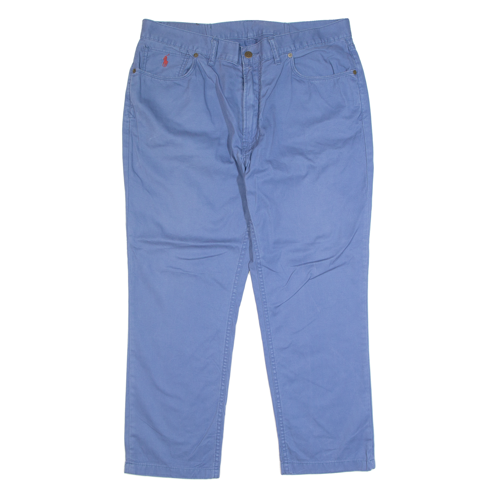 POLO RALPH LAUREN Mens Trousers Blue Regular Straight W26 L27 Refurbished - N/A refurbished available on Cerqular