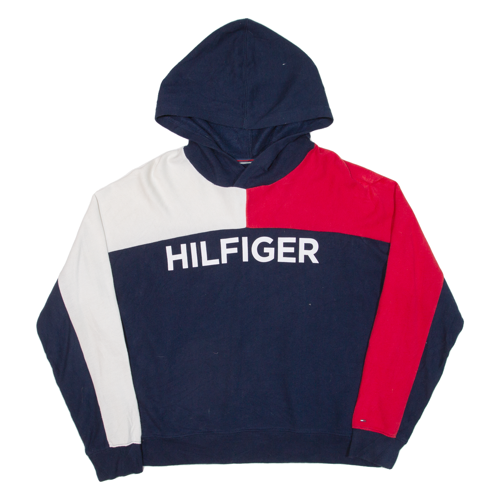 TOMMY HILFIGER Womens Blue Hoodie M Refurbished - N/A refurbished available on Cerqular