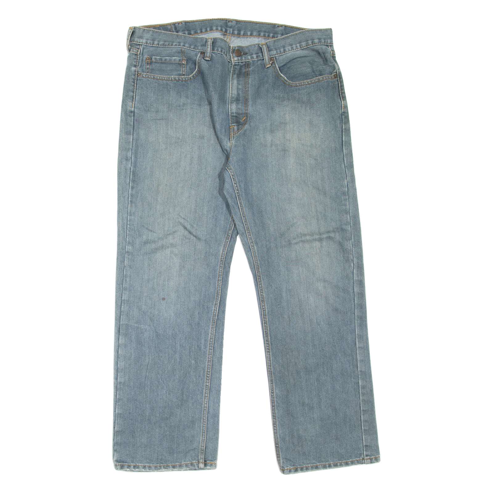 LEVI'S 559 Jeans Mens Blue Relaxed Straight Stone Wash W38 L30 Refurbished - N/A refurbished available on Cerqular