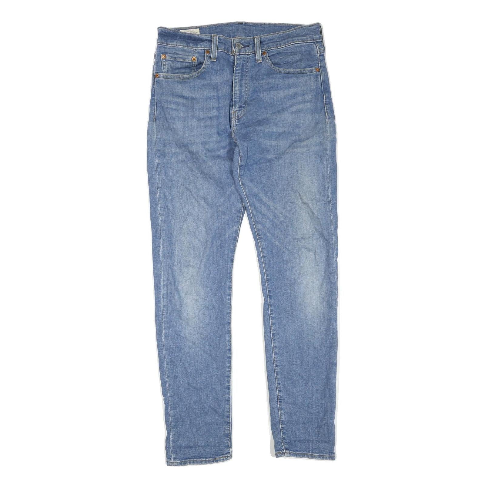 LEVI'S 512 Tapered Mens Jeans Blue Cotton Blend Regular Tapered Denim W31 L32 Refurbished - N/A refurbished available on Cerqular
