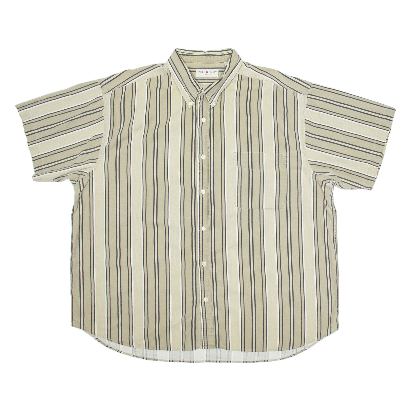 Buy FADED GLORY Mens Shirt Brown Striped 2XL Refurbished - $18.19 FADED GLORY Mens Shirt Brown Striped 2XL Refurbished - N/A refurbished available on Cerqular