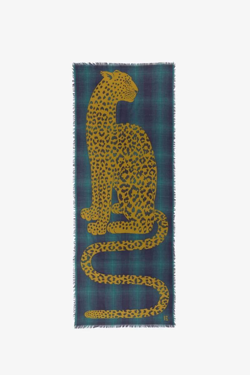 Scarf Et18fe10 Green | Color: GREEN | Size: U Refurbished - Rue Madame is a known brand, and the standardized name is " refurbished available on Cerqular