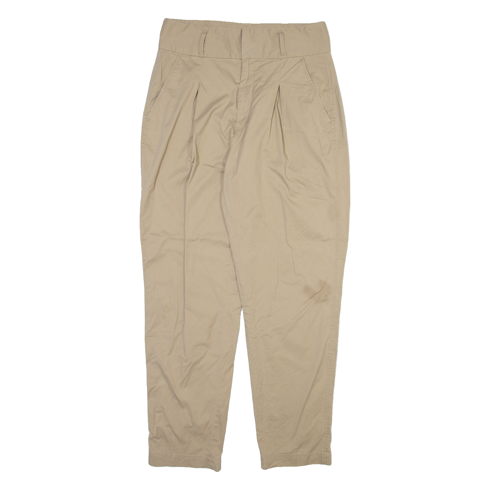 POLO RALPH LAUREN Womens Trousers Beige Relaxed Tapered W33 L30 Refurbished - N/A refurbished available on Cerqular