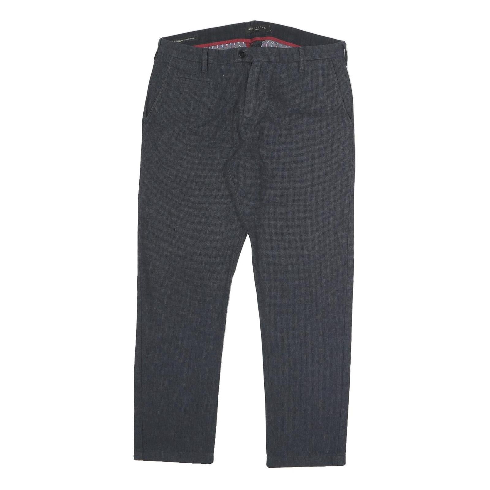 SONNYBONO Womens Cotton Blend Slim Grey Trousers W30 L26 Stylish Formal Fit Refurbished - N/A refurbished available on Cerqular