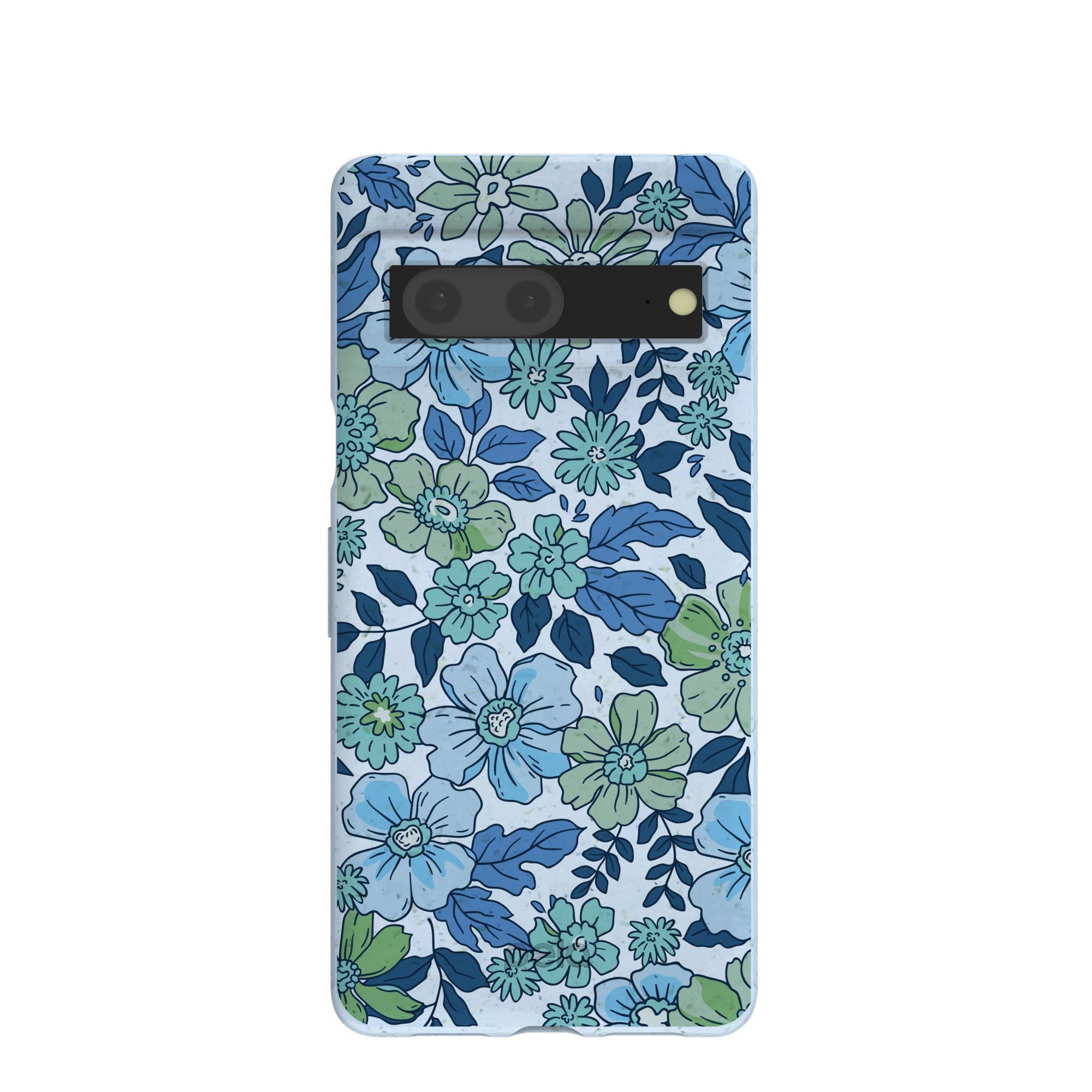Buy Powder Blue Liberty Florals Google Pixel 7 Case Refurbished - $65.00 Powder Blue Liberty Florals Google Pixel 7 Case Refurbished - Pela Case refurbished available on Cerqular