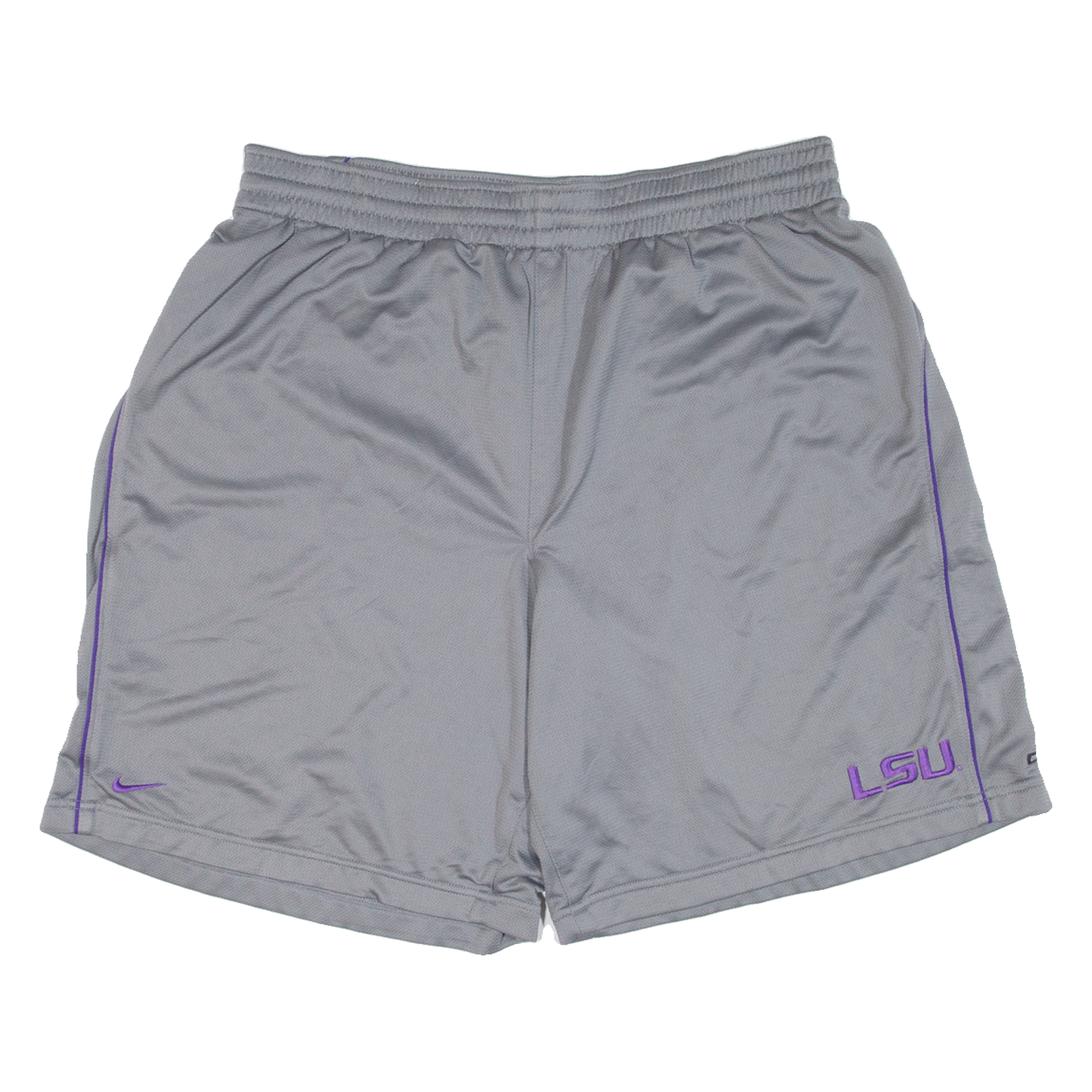 NIKE Mens Sports Shorts Grey Relaxed XL W34 Refurbished - N/A refurbished available on Cerqular