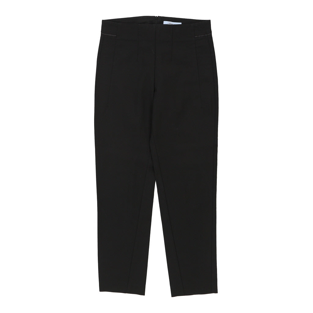 Blumarine Trousers - 32W UK 14 Black Cotton Refurbished - Thrifted (note: this is a term often used to describe second- refurbished available on Cerqular