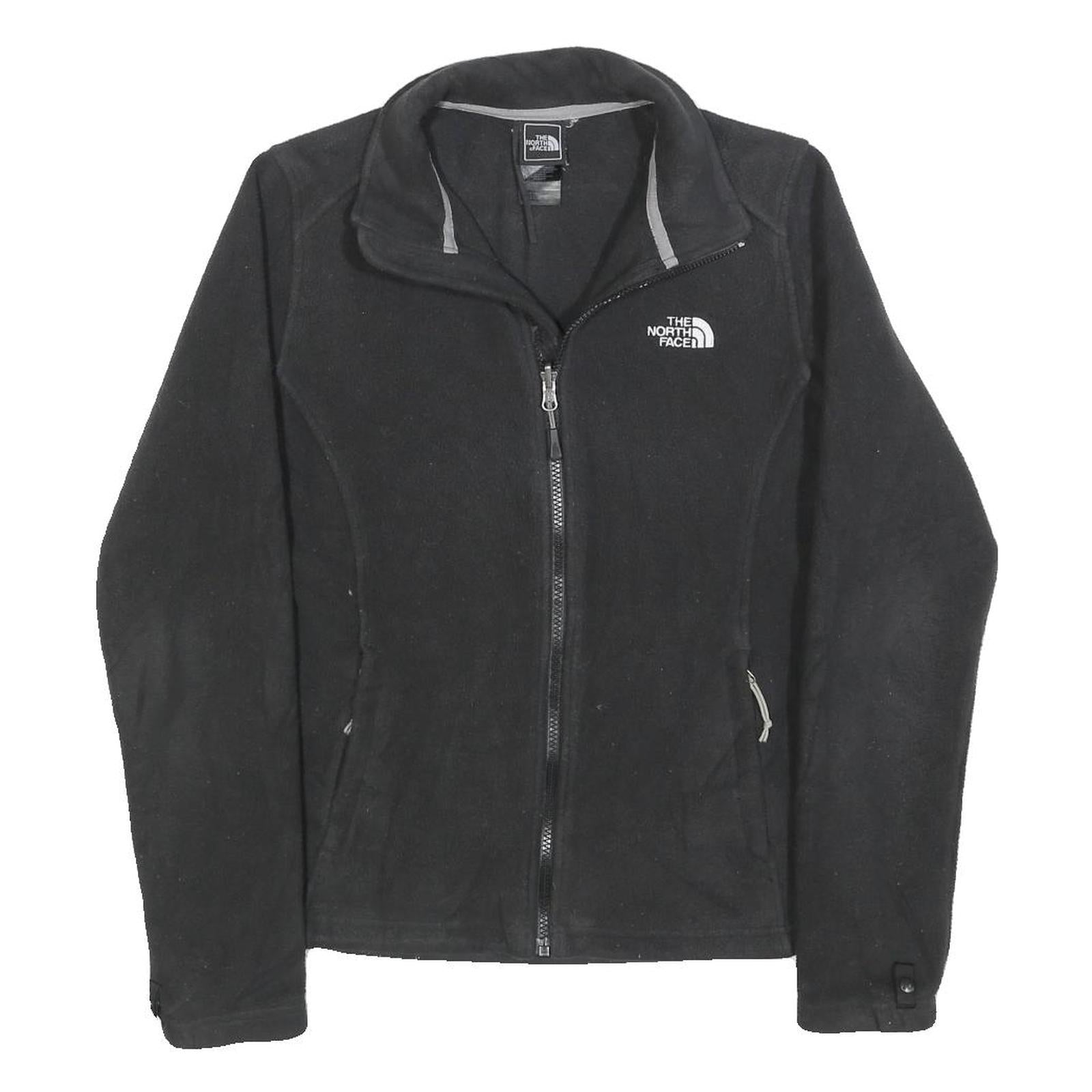THE NORTH FACE Womens Black Jacket S Polyester Fleece Zip Outdoor Casual Refurbished - N/A refurbished available on Cerqular
