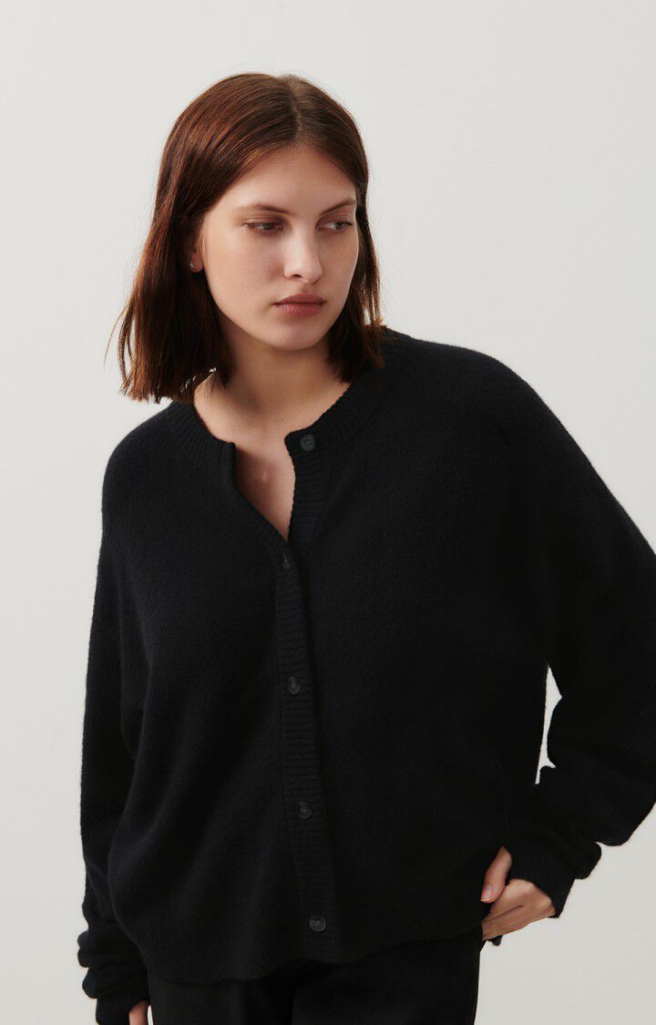 Cardigan Dam19e Noir | Color: NOIR | Size: M/L Refurbished - Rue Madame is a known brand, and the standardized name is " refurbished available on Cerqular