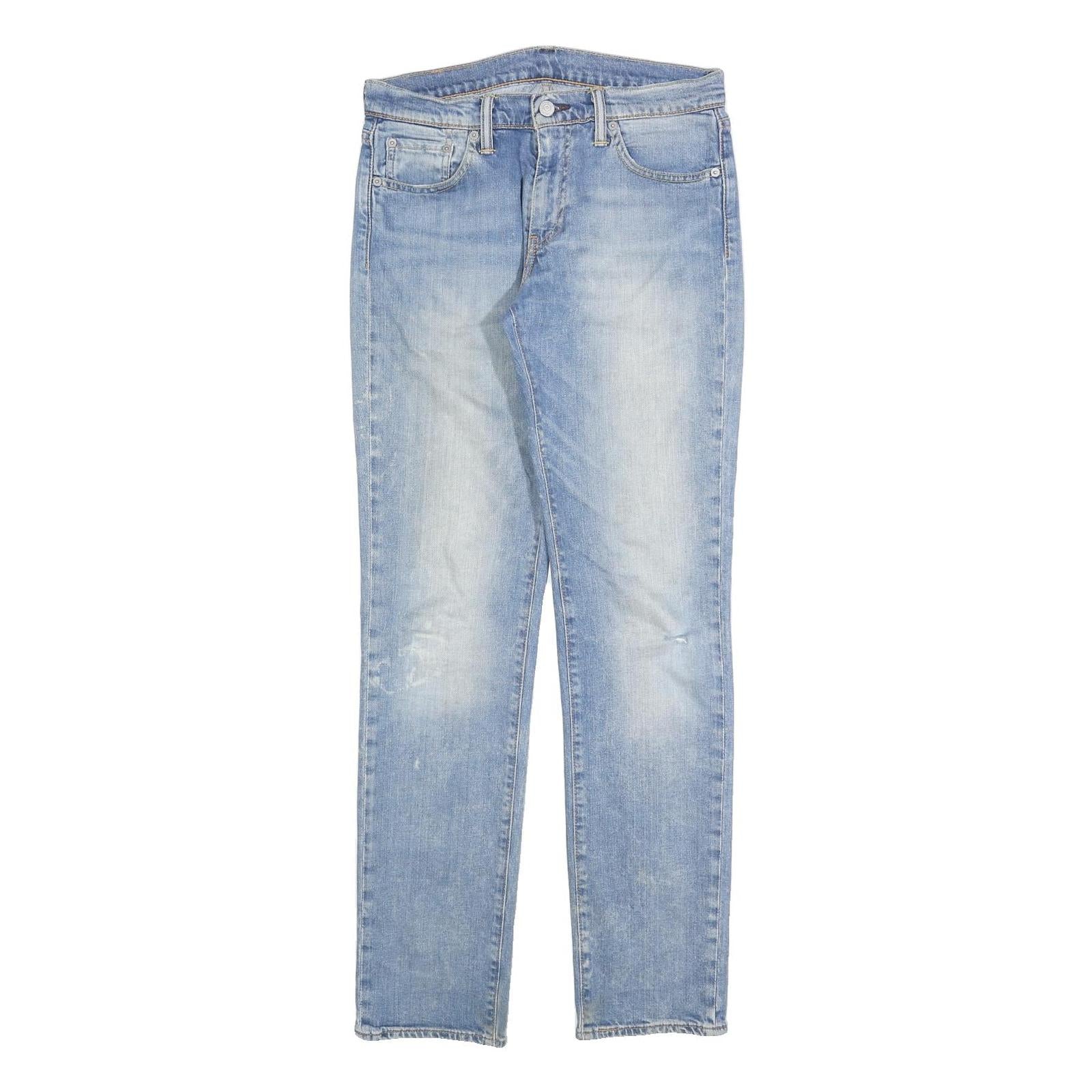 LEVI'S 511 Slim Mens Jeans Blue Slim Skinny Denim Light W30 L32 Straight Leg Refurbished - N/A refurbished available on Cerqular