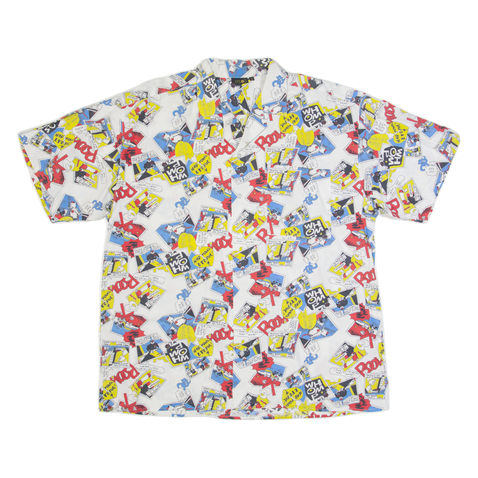 Buy LETS GO Comic Mens Shirt White Crazy Pattern L Refurbished - $18.19 LETS GO Comic Mens Shirt White Crazy Pattern L Refurbished - N/A refurbished available on Cerqular