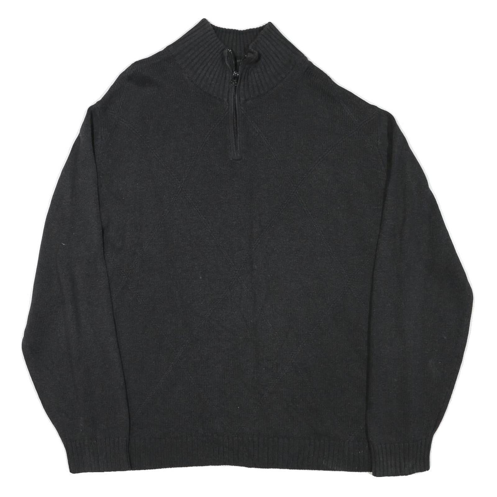 Buy NAUTICA Mens Black Patterned Jumper Pullover Crew Neck Basic Knit XL Cotton Refurbished - $44.19 NAUTICA Mens Black Patterned Jumper Pullover Crew Neck Basic Knit XL Cotton Refurbished - N/A refurbished available on Cerqular