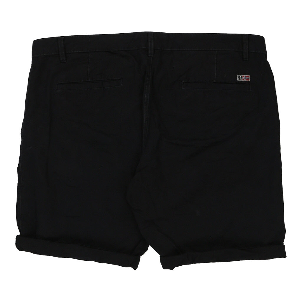 Napapijri Shorts - 38W 12L Navy Cotton Refurbished - Thrifted (note: this is a term often used to describe second- refurbished available on Cerqular