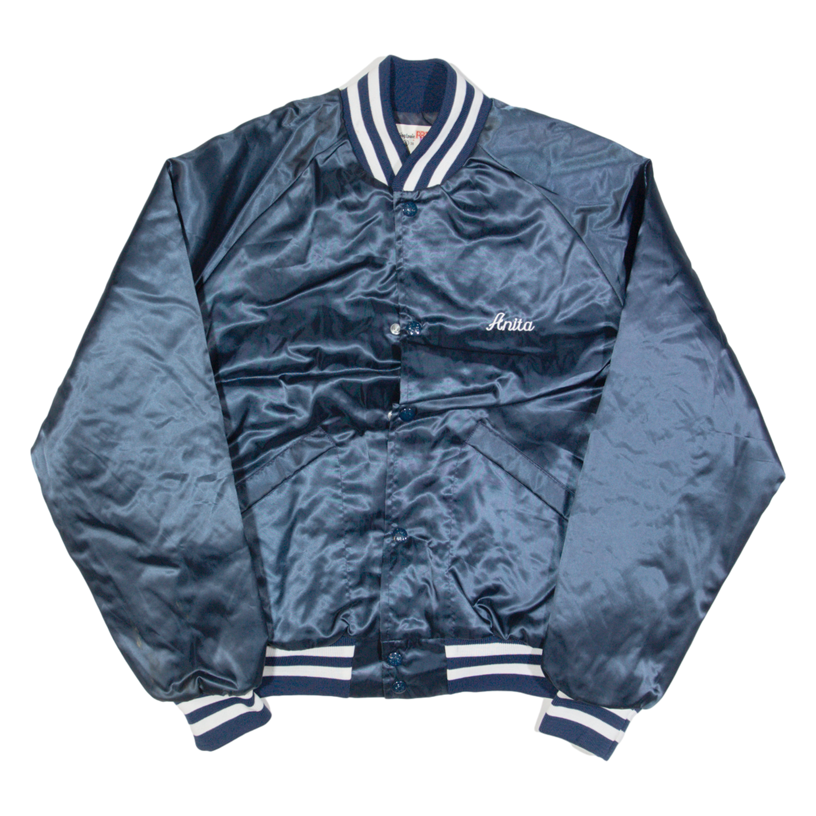 KING LOUIE Mens Varsity Jacket Blue 90s USA S Refurbished - N/A refurbished available on Cerqular