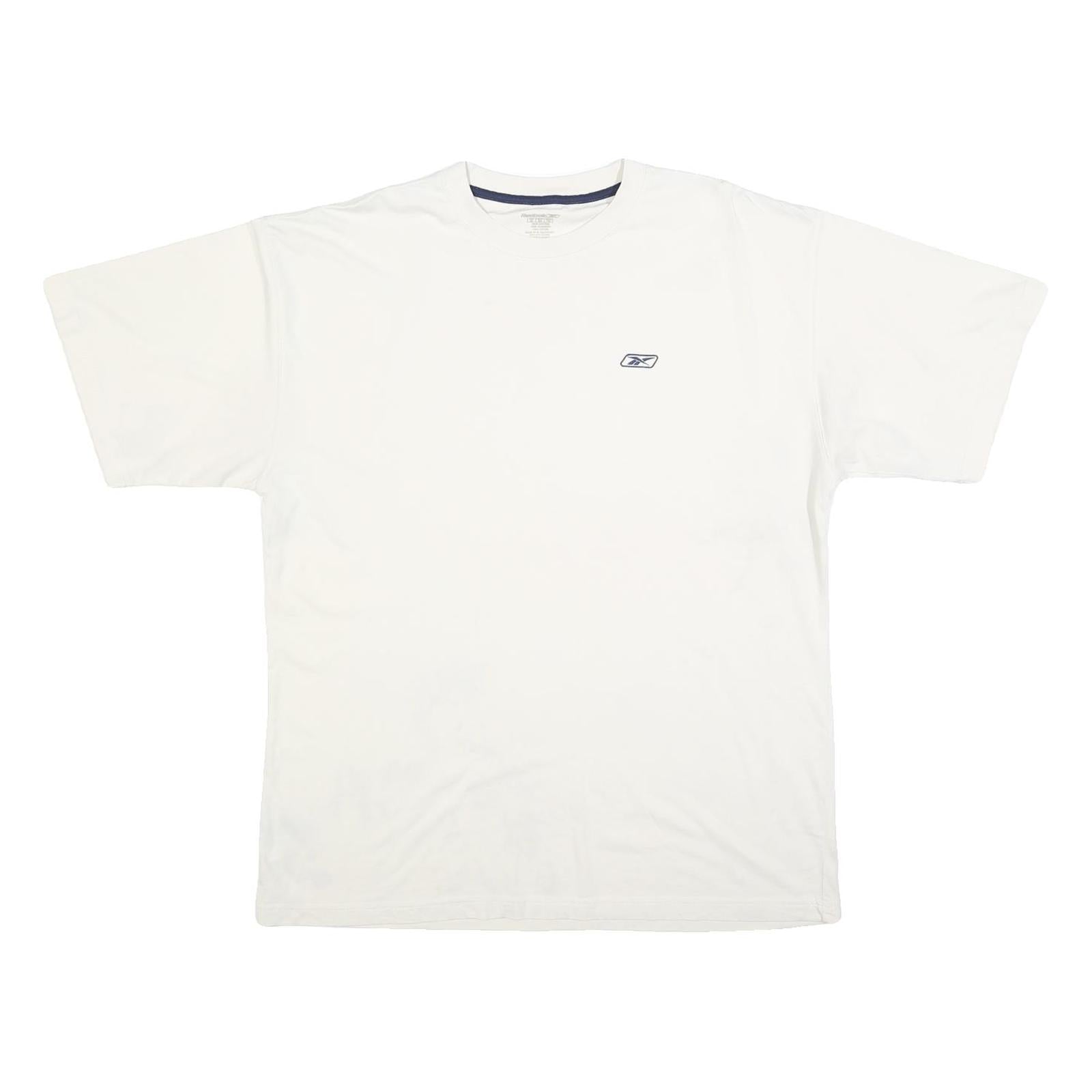 Buy REEBOK Mens White Casual T-Shirt XL Short Sleeve Crew Neck Logo Refurbished - $16.89 REEBOK Mens White Casual T-Shirt XL Short Sleeve Crew Neck Logo Refurbished - N/A refurbished available on Cerqular