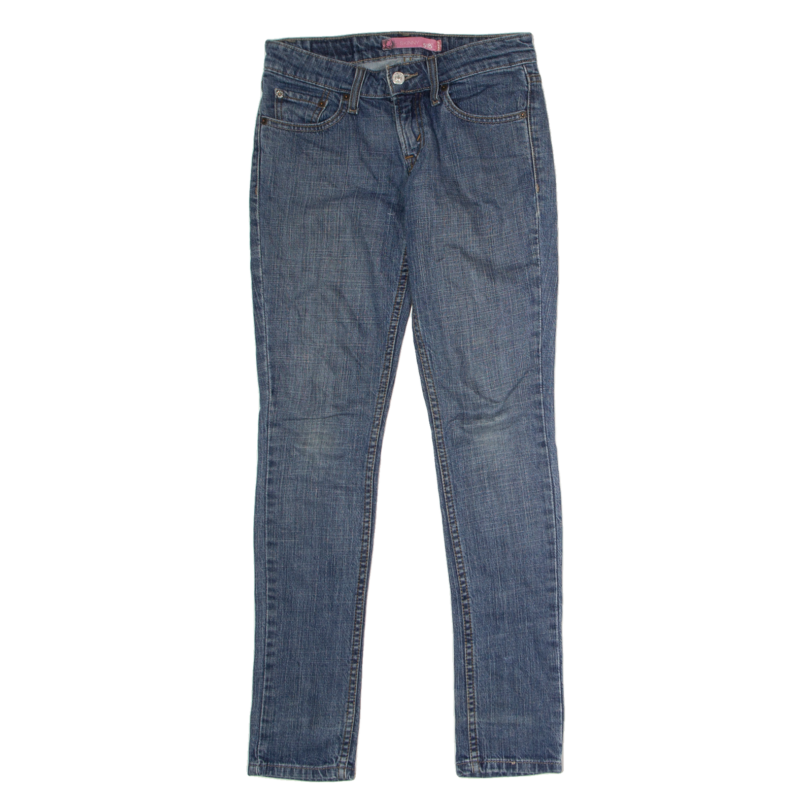 Buy LEVI'S 518 Low Rise Womens Jeans Blue Regular Skinny W28 L29 Refurbished - $36.39 LEVI'S 518 Low Rise Womens Jeans Blue Regular Skinny W28 L29 Refurbished - N/A refurbished available on Cerqular