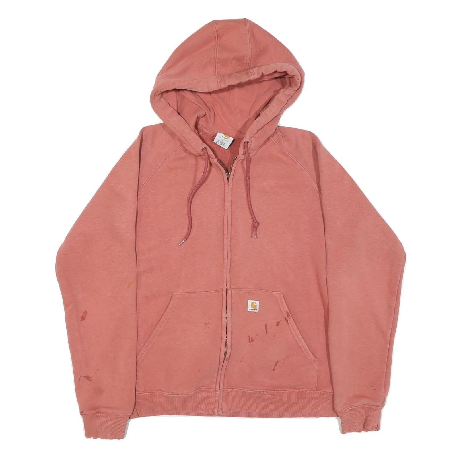 Buy CARHARTT Womens Pink Full Zip Hoodie S Cotton Blend Casual Outdoor Zip Up Refurbished - $49.39 CARHARTT Womens Pink Full Zip Hoodie S Cotton Blend Casual Outdoor Zip Up Refurbished - N/A refurbished available on Cerqular