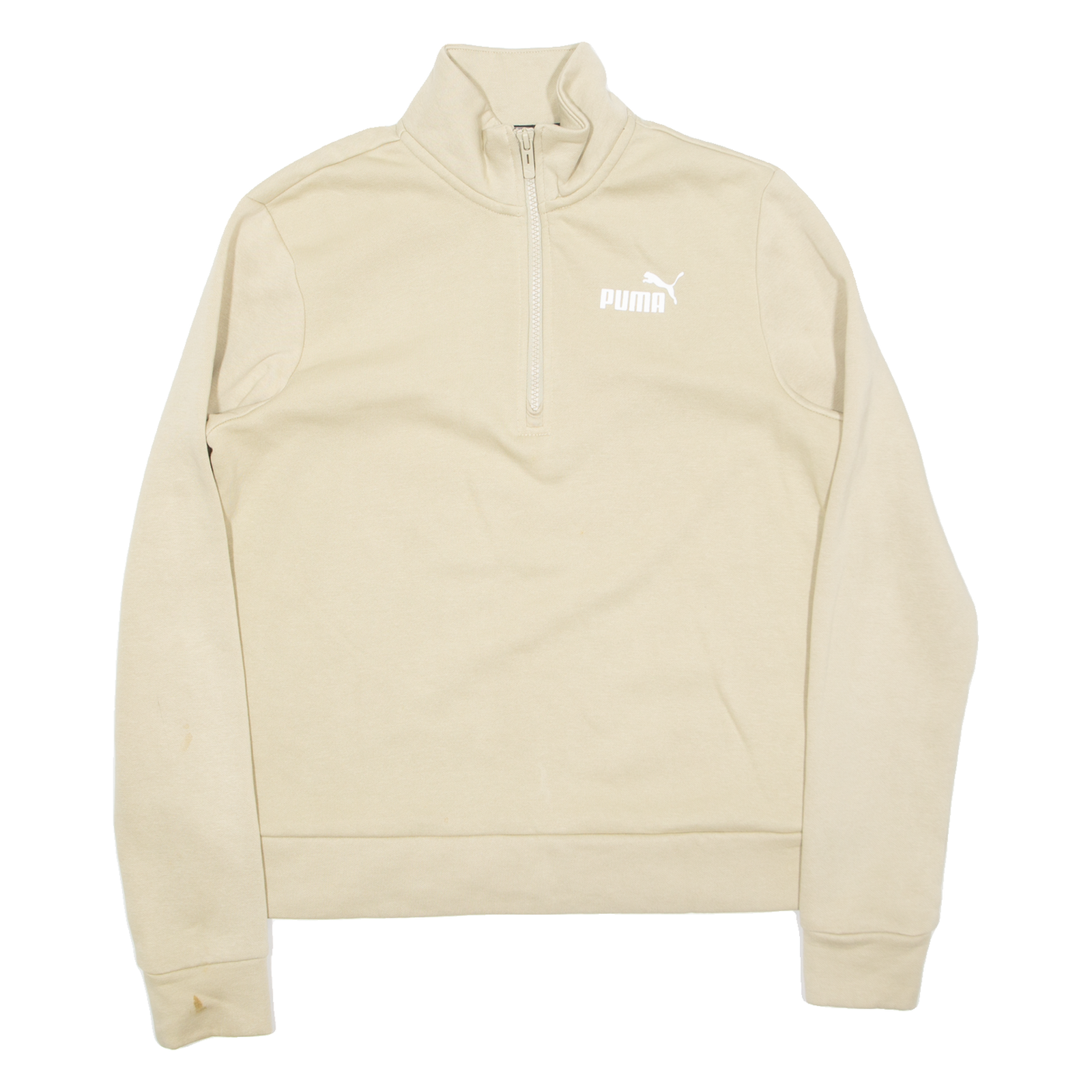 Buy PUMA Womens Sweatshirt Beige 1/4 Zip S Refurbished - $31.19 PUMA Womens Sweatshirt Beige 1/4 Zip S Refurbished - N/A refurbished available on Cerqular