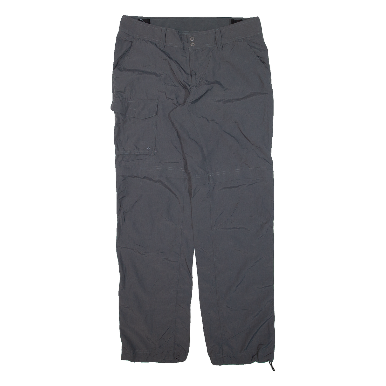 COLUMBIA Womens Trousers Grey Regular Straight Nylon W32 L30 Refurbished - N/A refurbished available on Cerqular