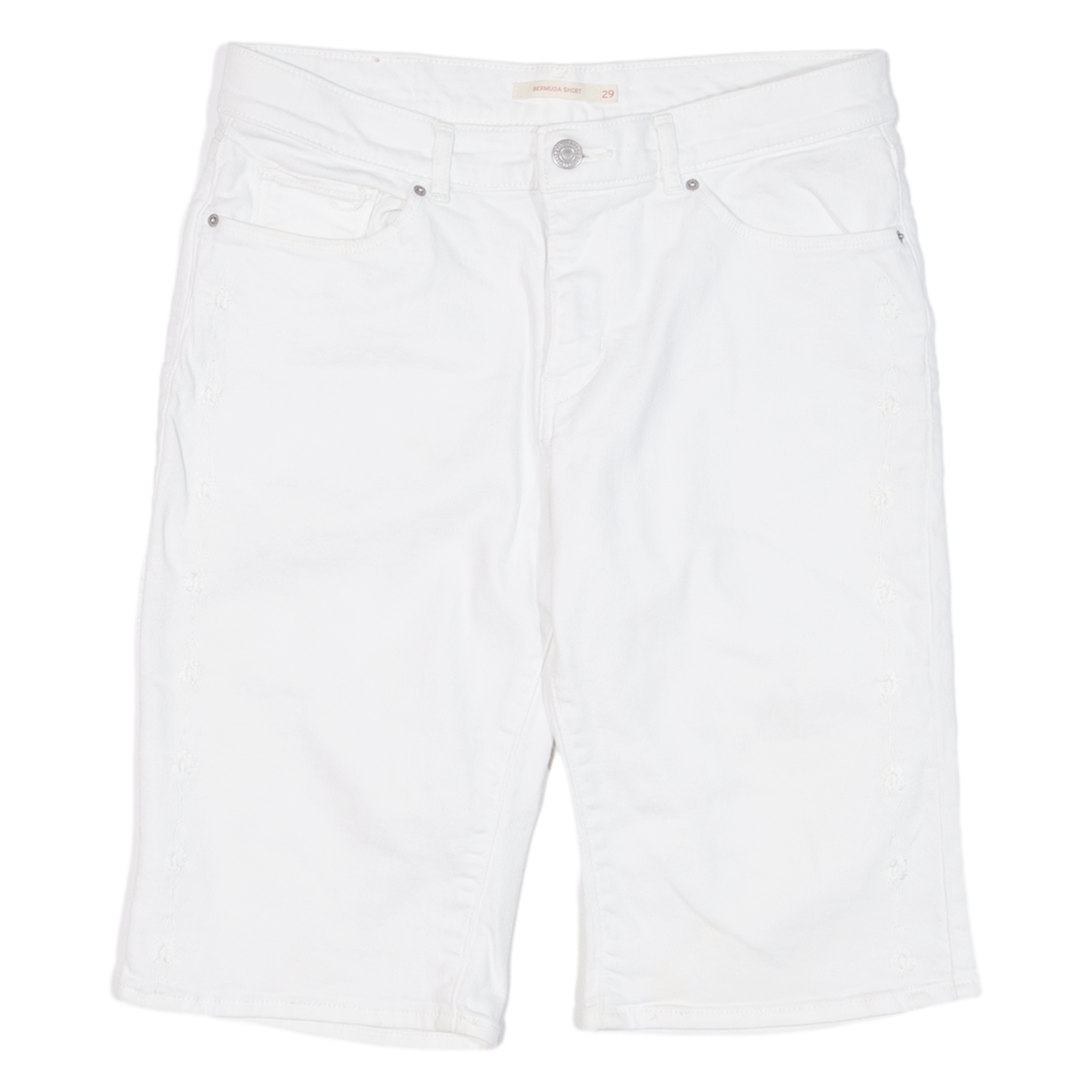 Buy LEVI'S Womens Jorts Shorts White Relaxed Floral M W29 Refurbished - $20.79 LEVI'S Womens Jorts Shorts White Relaxed Floral M W29 Refurbished - N/A refurbished available on Cerqular
