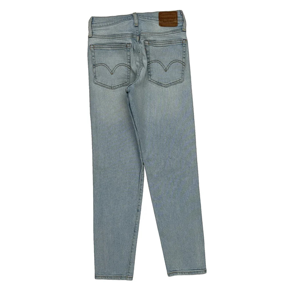 Levis Jeans - 24W UK 4 Light Wash Denim Refurbished - Thrifted (note: this is a term often used to describe second- refurbished available on Cerqular